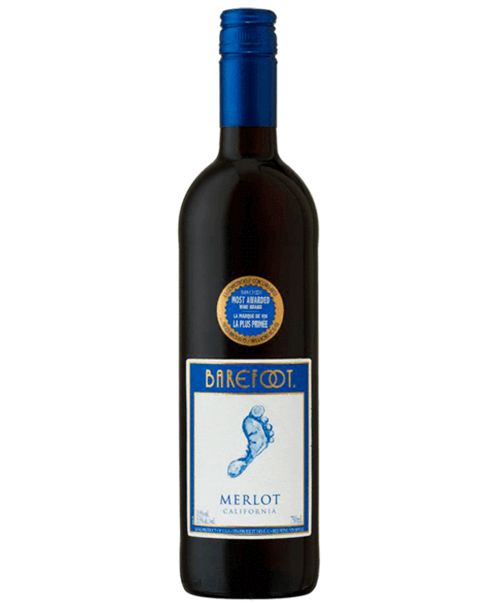 BAREFOOT MERLOT 750 MLT 13%