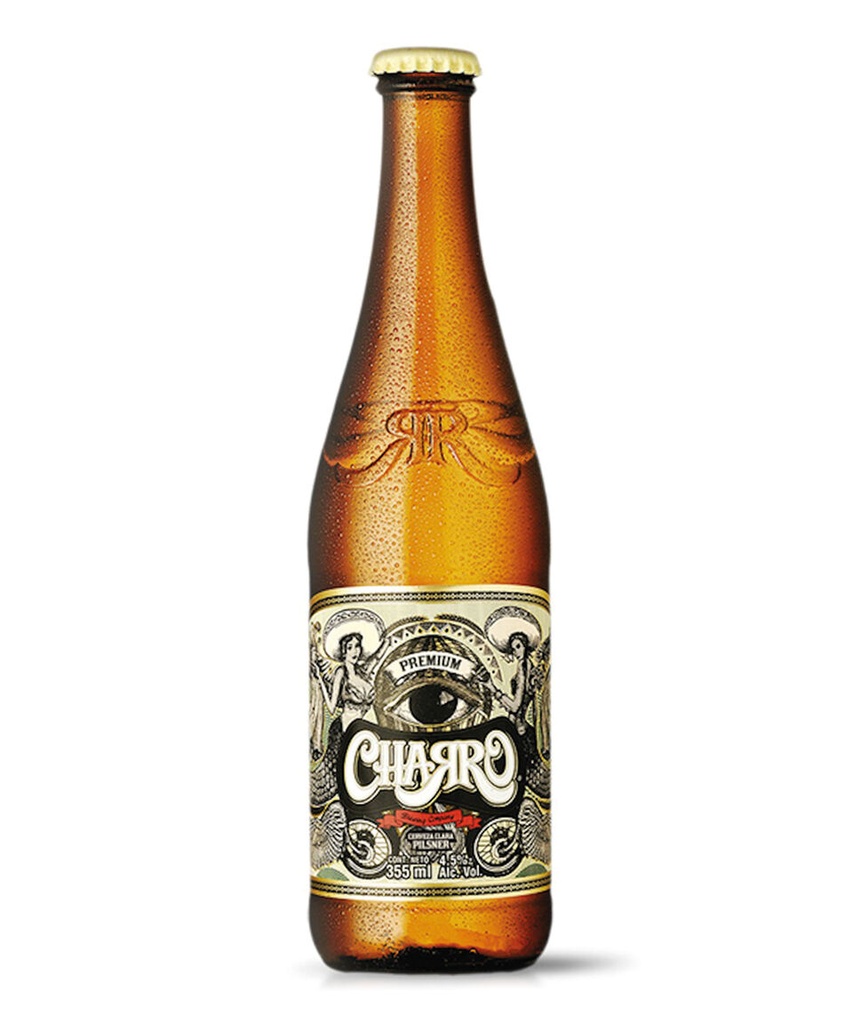 CERVEZA CHARRO PILSNER 355 MLT 4.5%
