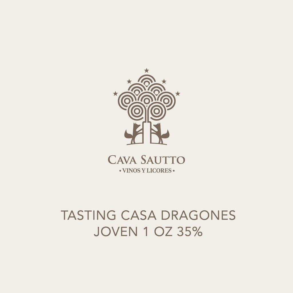 TASTING CASA DRAGONES JOVEN 1 OZ 35%