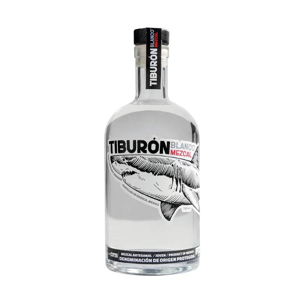 TIBURON MEZCAL BLANCO 750 MLT 40%