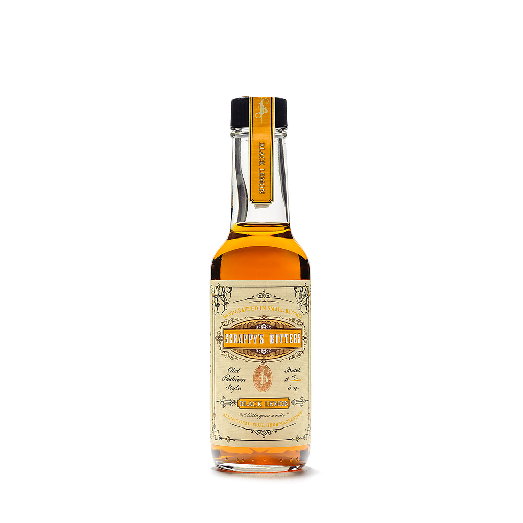 SCRAPPY'S BITTERS BLACK LEMON 150 MLT 49%