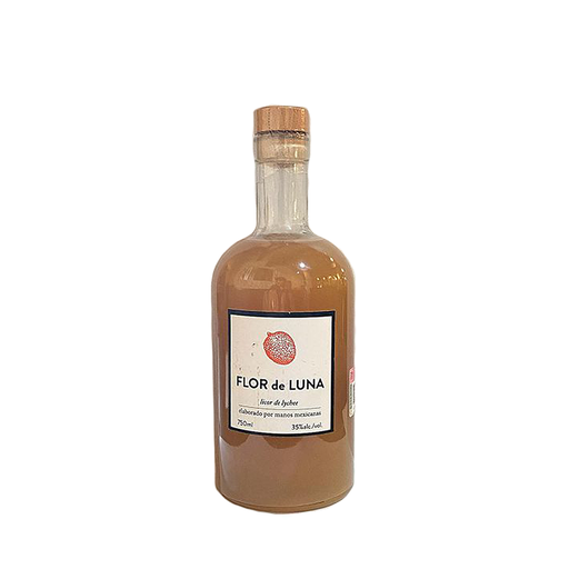 FLOR DE LUNA LICOR DE LYCHEE 750 MLT 35%