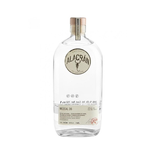 ALACRAN MEZCAL 46 750 MLT 46%