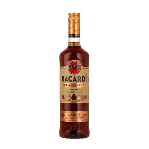 BACARDI GRAN AÑEJO 750 MLT 35%