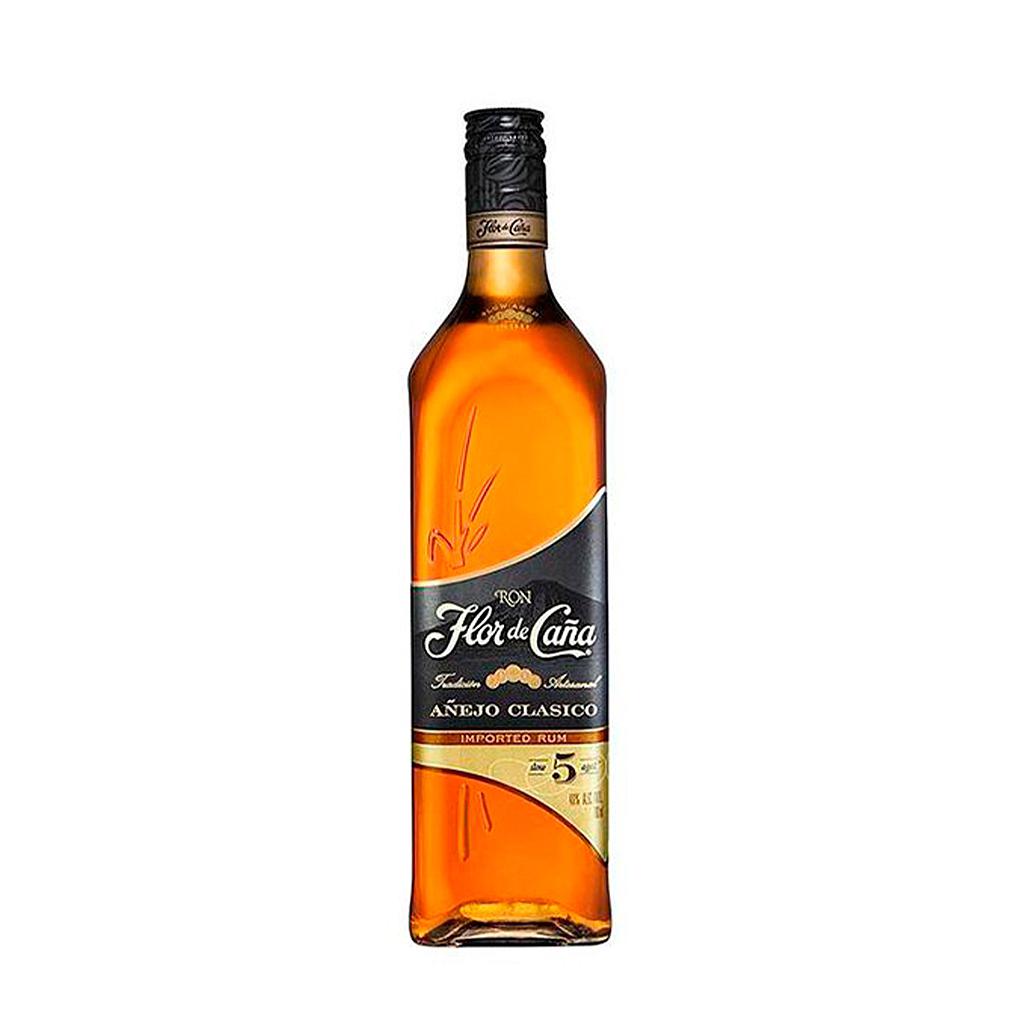 FLOR DE CAÑA AÑEJO 5 AÑOS 750 MLT 40%