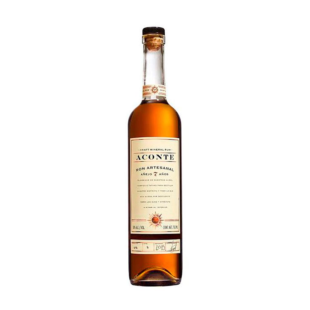 ACONTE RON ARTESANAL 7 AÑEJO 750 MLT 38% 