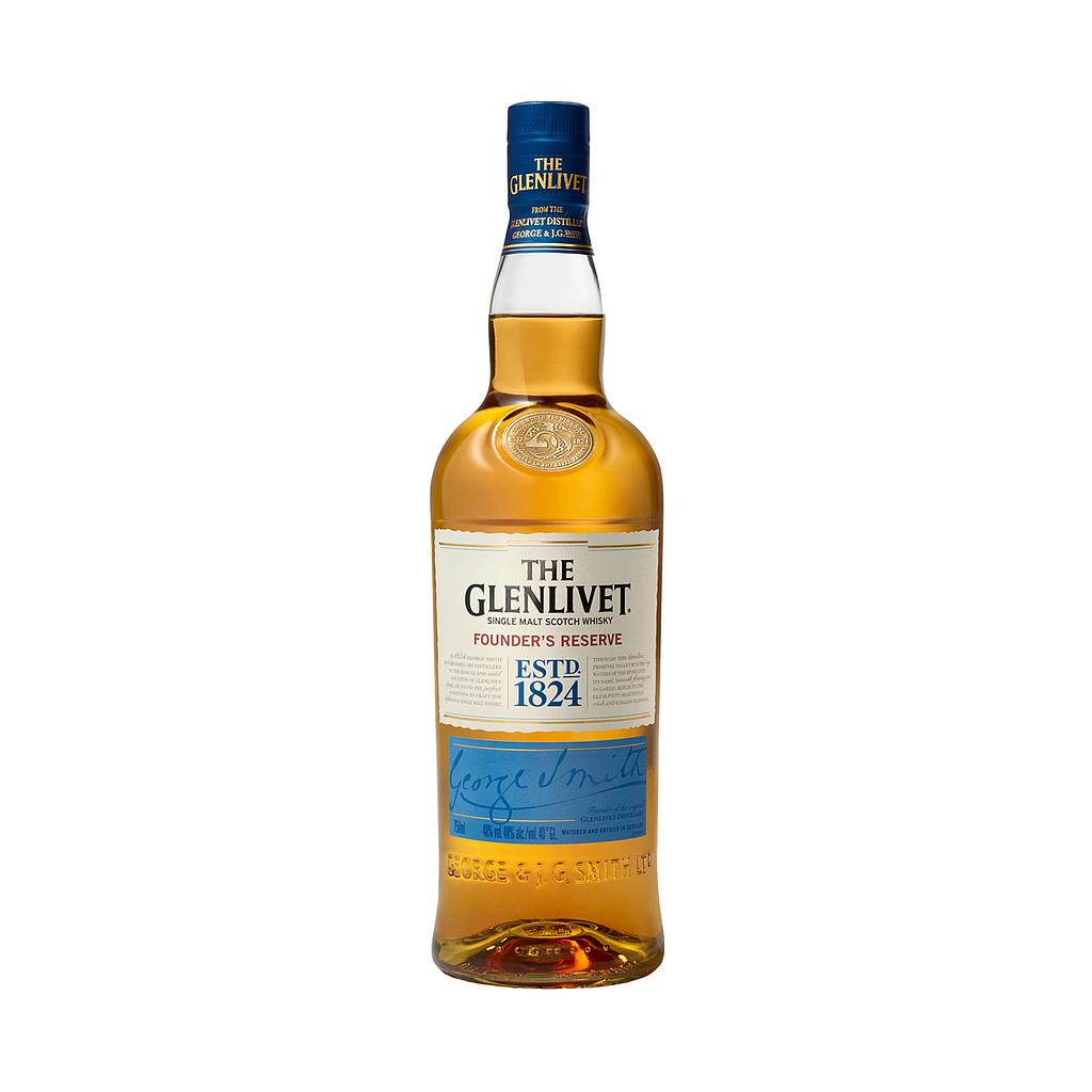 THE GLENLIVET FOUNDERS RESERVE 750 MLT 40%