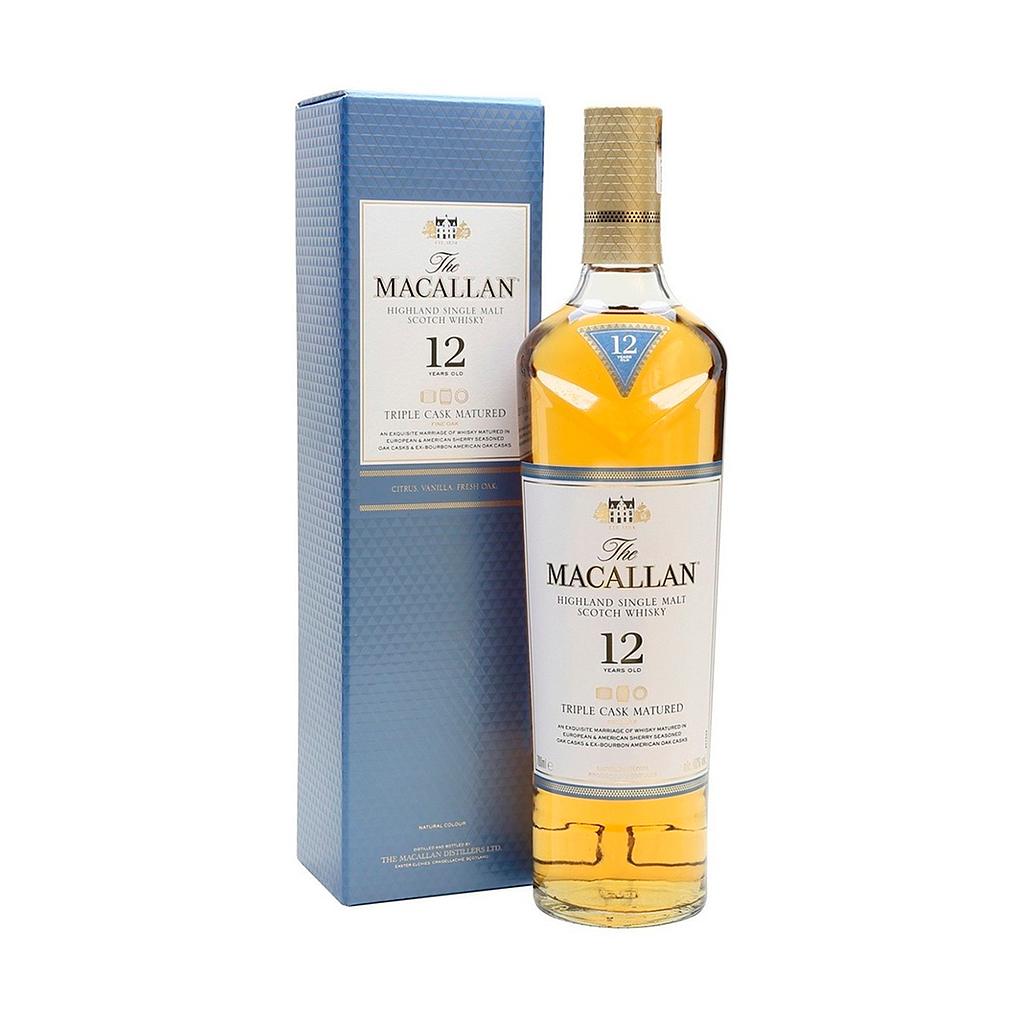 MACALLAN 12Y. TRIPLE CASK 700 MLT 40%