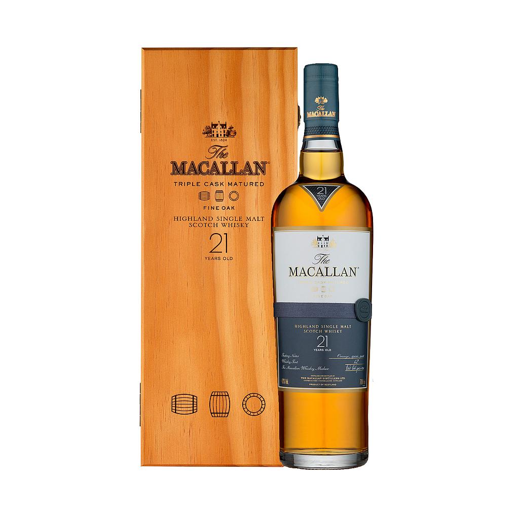MACALLAN FO21Y 700 MLT 43%
