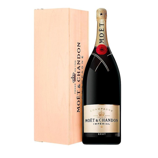 MOËT IMPERIAL CAJA DE MADERA 3000 MLT 12%