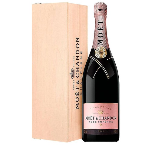MOËT ROSE IMPERIAL CAJA DE MADERA 3000 MLT 12%
