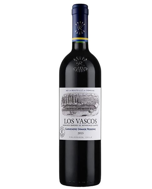 LOS VASCOS CARMENERE GRAND RESERVA 750 MLT 14%