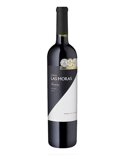 LAS MORAS RESERVA MALBEC 750 MLT 13%