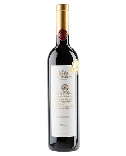CASA MADERO GRAN RVA MALBEC 750 MLT 13.9%