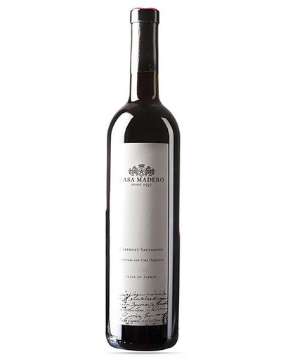CASA MADERO CAB SAUVIGNON ORGÁNICO 750 MLT 13.9%