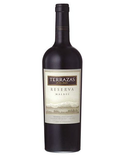 TERRAZAS DE LOS ANDES RESERVA MALBEC 750 MLT 14%