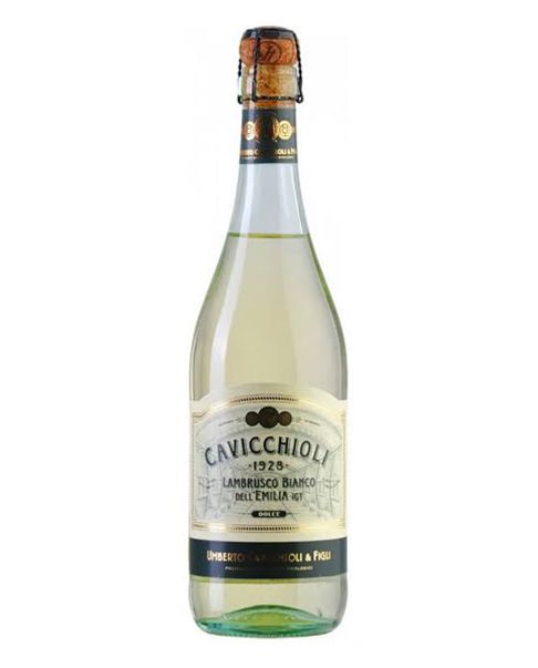CAVICCHIOLI LAMBRUSCO BLANCO 750 MLT 7.5%