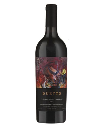 SANTO TOMAS DUETTO TINTO TEMPRANILLO CABERNET 750 MLT 13.1%