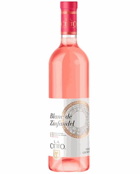 LA CETTO BLANC DE ZINFANDEL 750 MLT
