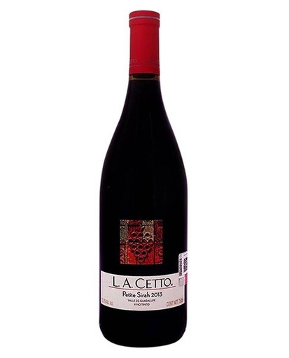 LA CETTO PETITE SIRAH 750 MLT 13.9%