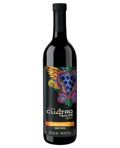 CUATRO SOLES CABERNET SAUVIGNON 750 MLT 13%