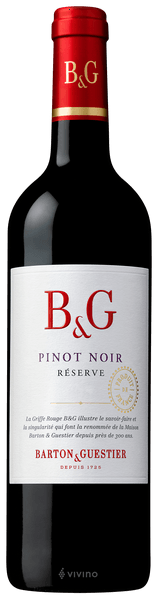 B & G RESERVA PINOT NOIR 750 MLT 11.5%