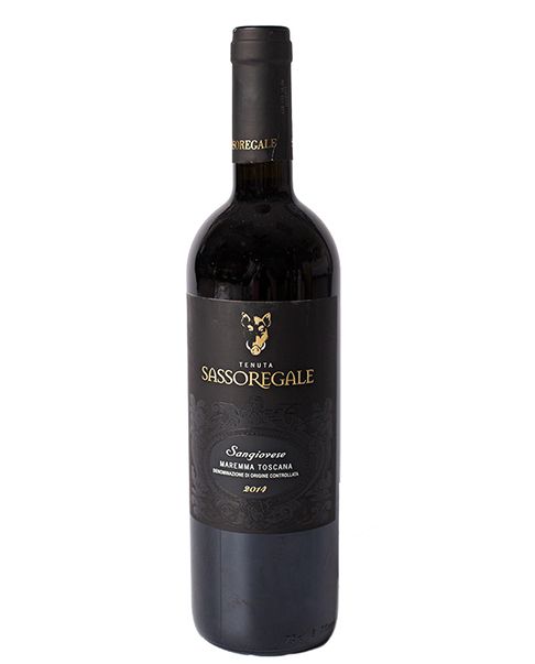 SASSOREGALE SANGIOVESE 750 MLT 13.5%
