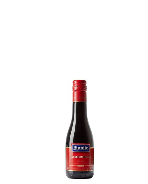 RIUNITE LAMBRUSCO 187 MLT 8%