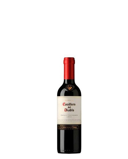 CASILLERO DEL DIABLO CABERNET 375 MLT 13.5%