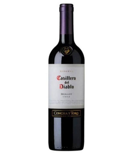 CASILLERO DEL DIABLO MERLOT 750 MLT 13.5 %