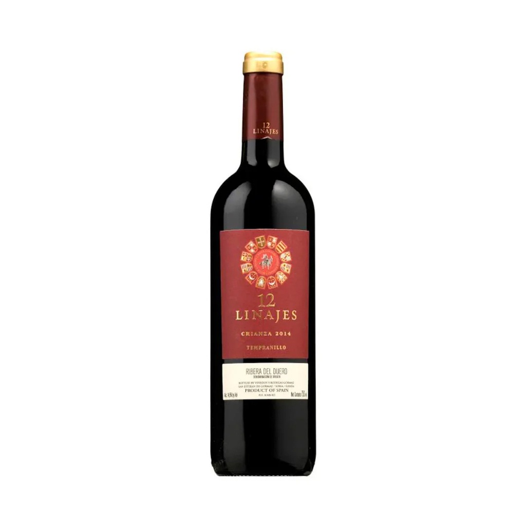 12 LINAJES CRIANZA 750 MLT 14.5% 