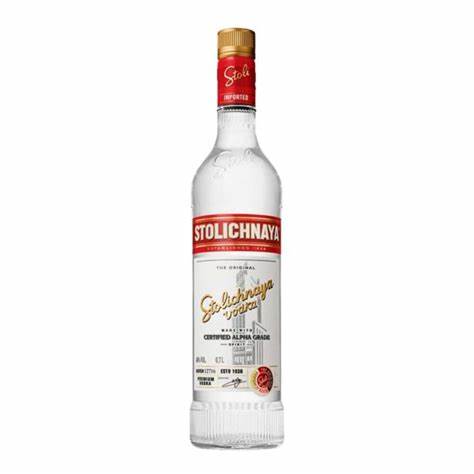 STOLICHNAYA PREMIUM 750 MLT 40%