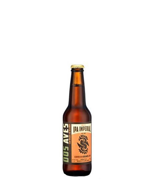 CERVEZA DOS AVES IPA IMPERIAL 355MLT