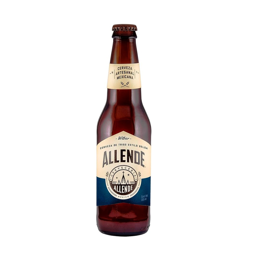 CERVEZA ALLENDE WITBIER 5.5% 355 MLT