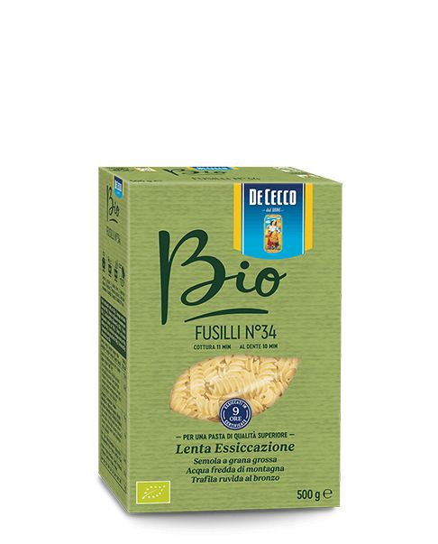 PASTA DE CECCO BIO FUSILLI DE SEMOLA 500G