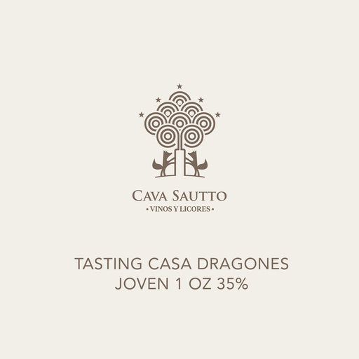 [TACASADJ17] TASTING CASA DRAGONES JOVEN 1 OZ 35%