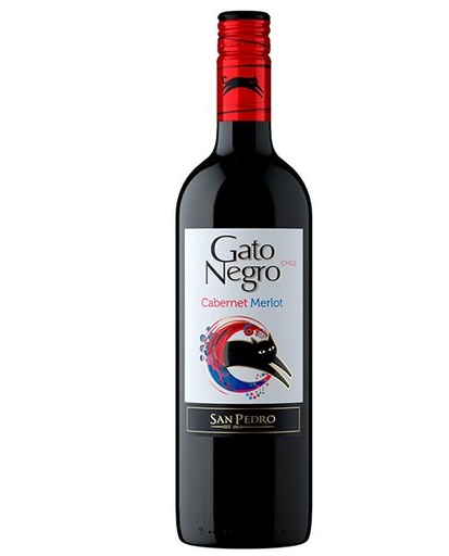 [NV060850] GATO NEGRO CABERNET MERLOT 750 MLT 13%