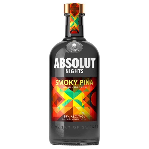 [DV290210] ABSOLUT NIGHTS SMOKY PIÑA 700 MLT 35%