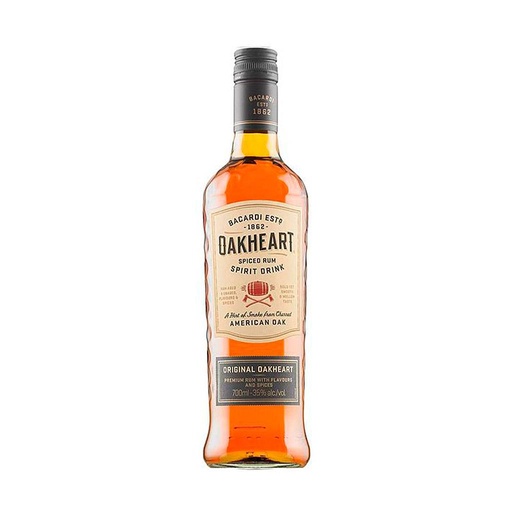 [DR030130] BACARDI OAKHEART 750 MLT 35%