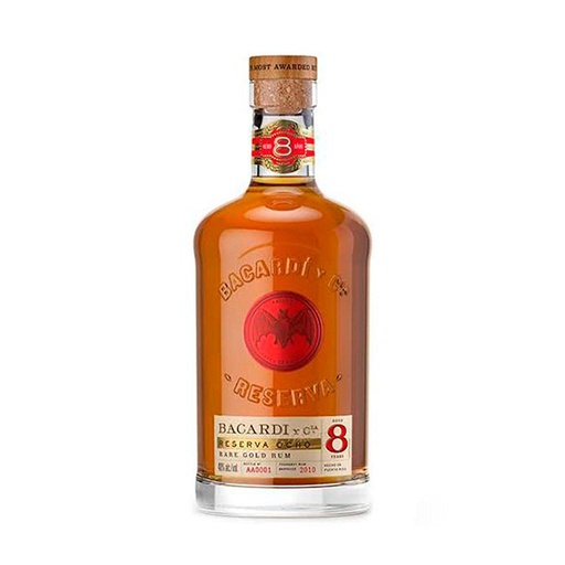 [DR030140] BACARDI RESERVA 8 750 MLT 40%