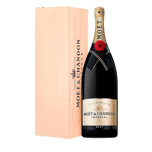 [NH110160] MOËT IMPERIAL CAJA DE MADERA 6000 MLT 12%