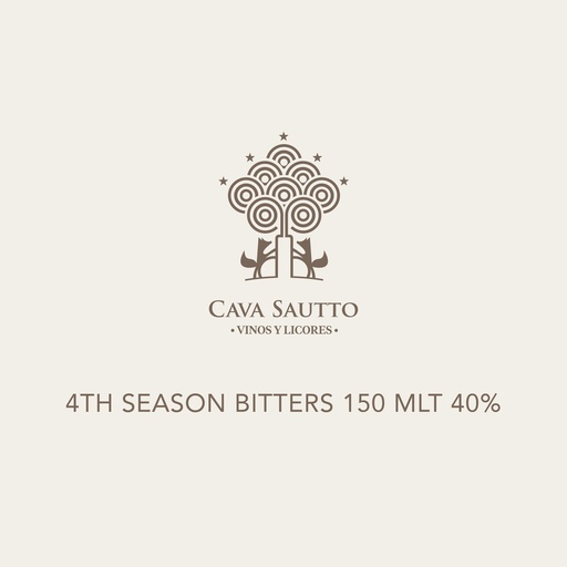 [DL990270] 4TH SEASON BITTERS 150 MLT 40%